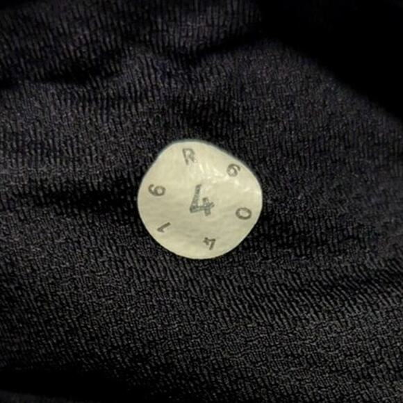 Lululemon Pace Rival Crop 22" Black and White Size 4 - Picture 9 of 13